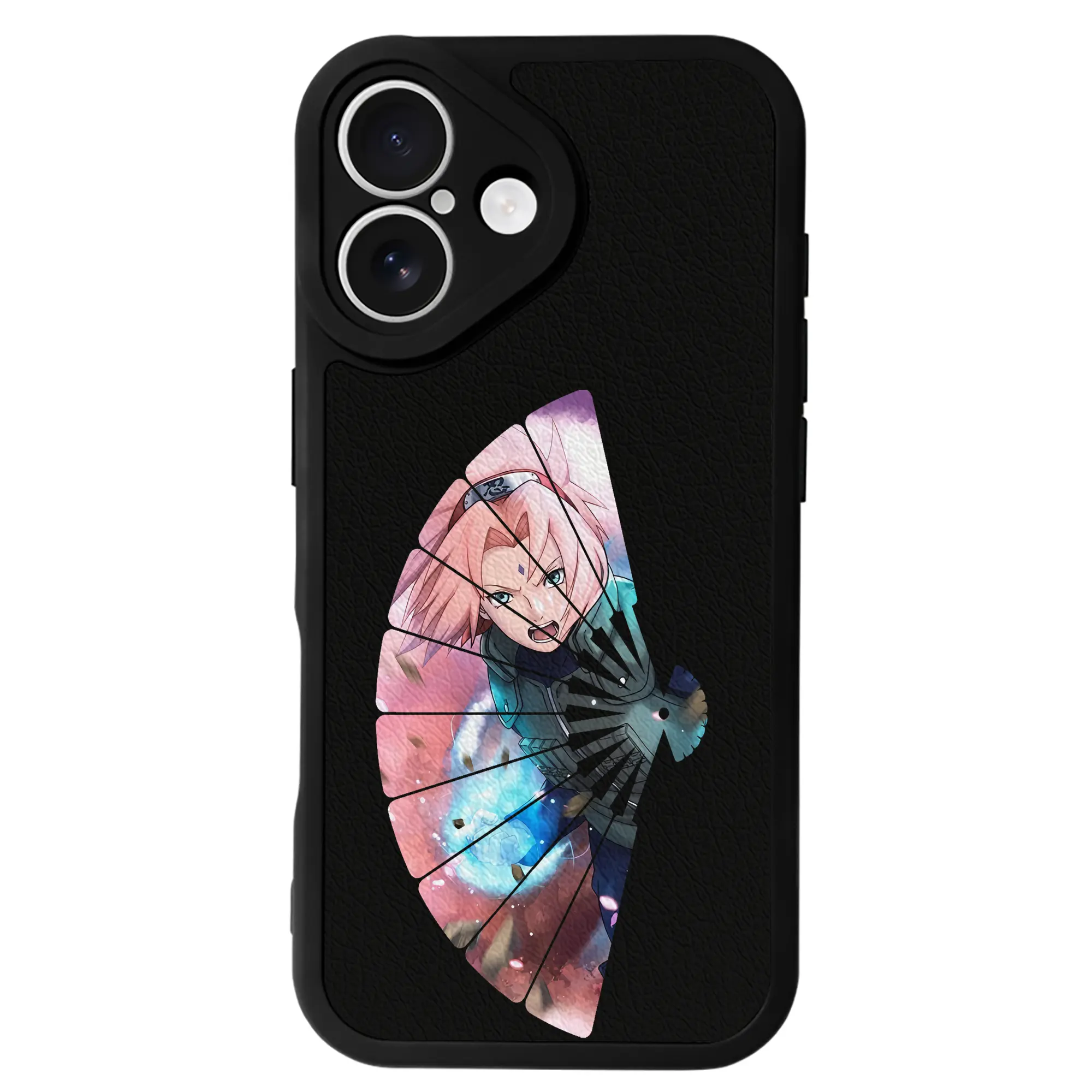 ナルト グッズ はるの さくら - IPhone 16シリーズ対応 ・ シリコンスマホケース ・ レザー調 ・ 高精度フィット ・ 耐衝撃 ・ ワイヤレス充電対応 ・ 精密カット